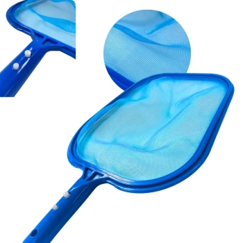 Peneira para Piscina Cata Folha Manuteno Limpeza Plastica Sem Cabo