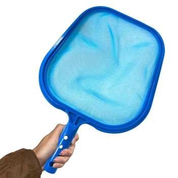 Peneira para Piscina Cata Folha Manuteno Limpeza Plastica Sem Cabo