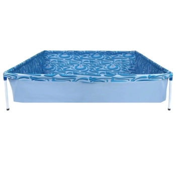 Piscina de Armao Infantil 400 Litros Mor Retangular em Ao