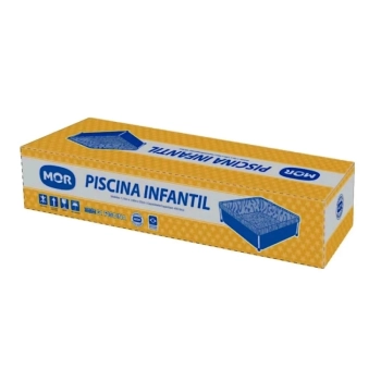 Piscina de Armao Infantil 400 Litros Mor Retangular em Ao