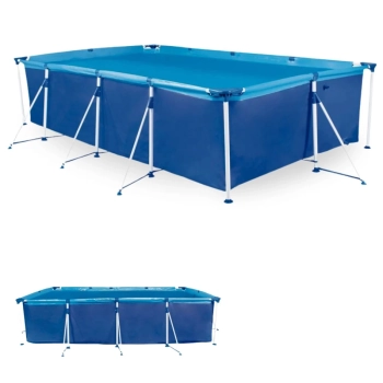 Piscina Premium 6200 Litros Retangular Estruturada em Ao Mor