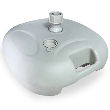 Base Plstica para Guarda-sol e Ombrelone de 21 Kg Jardim Piscina Preenchido com gua Ou Areia