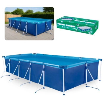Piscina Premium 7600 Litros Mor Retangular Estruturada em Ao