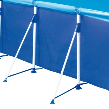 Piscina Premium 7600 Litros Mor Retangular Estruturada em Ao