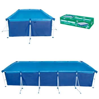 Piscina Premium 7600 Litros Mor Retangular Estruturada em Ao
