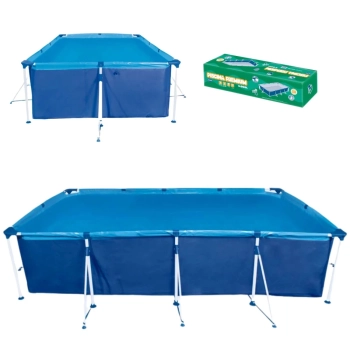 Piscina 5000 Litros Premium Mor Retangular Estruturada em Ao