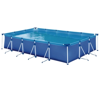 Piscina 10000 Litros Premium Mor Retangular Estruturada em Ao