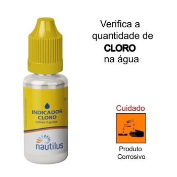 Refil Reagente para Prova de Cloro para Verificar a gua da Piscina