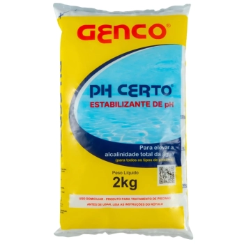 Elevador de Alcalinidade e Estabilizador de Ph 2kg Ph Certo