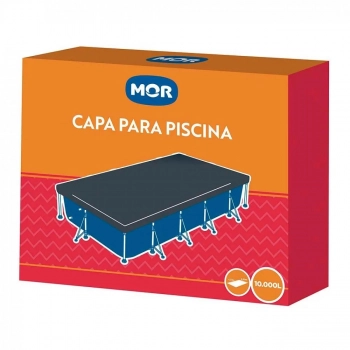 Kit Capa + Forro para Piscina Retangular 10.000 Litros Premium Mor