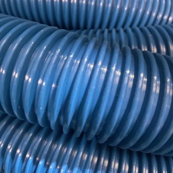 Mangueira Flutuante 38mm Azul 1.1/2 Polegadas 4 M com Abraadeiras