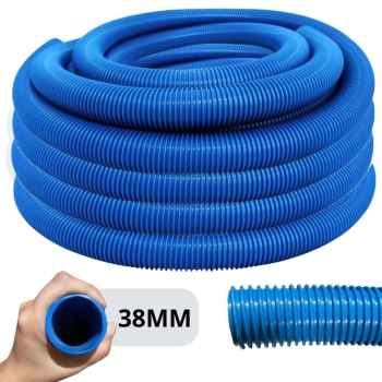 Mangueira Flutuante 38mm Azul 1.1/2 Polegadas 4 M com Abraadeiras