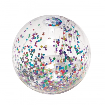 Bola Inflvel com Glitter Colorido 28 Cm