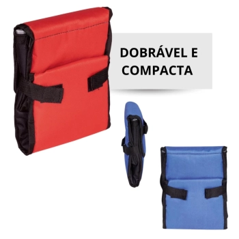 Bolsa Trmica Porttil Cooler 5 Litros Colorida Compacta com Bolso e Ala para Marmita Passeios e Dia a Dia