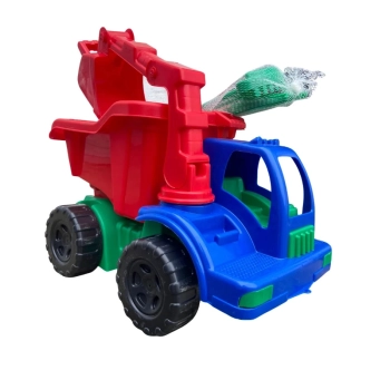 Kit Brinquedo Praia Caminho Truck Balde, Pazinhas, Forminhas