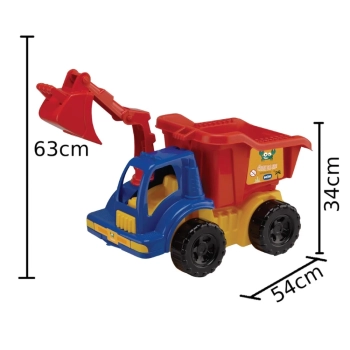 Kit Brinquedo Praia Caminho Truck Balde, Pazinhas, Forminhas